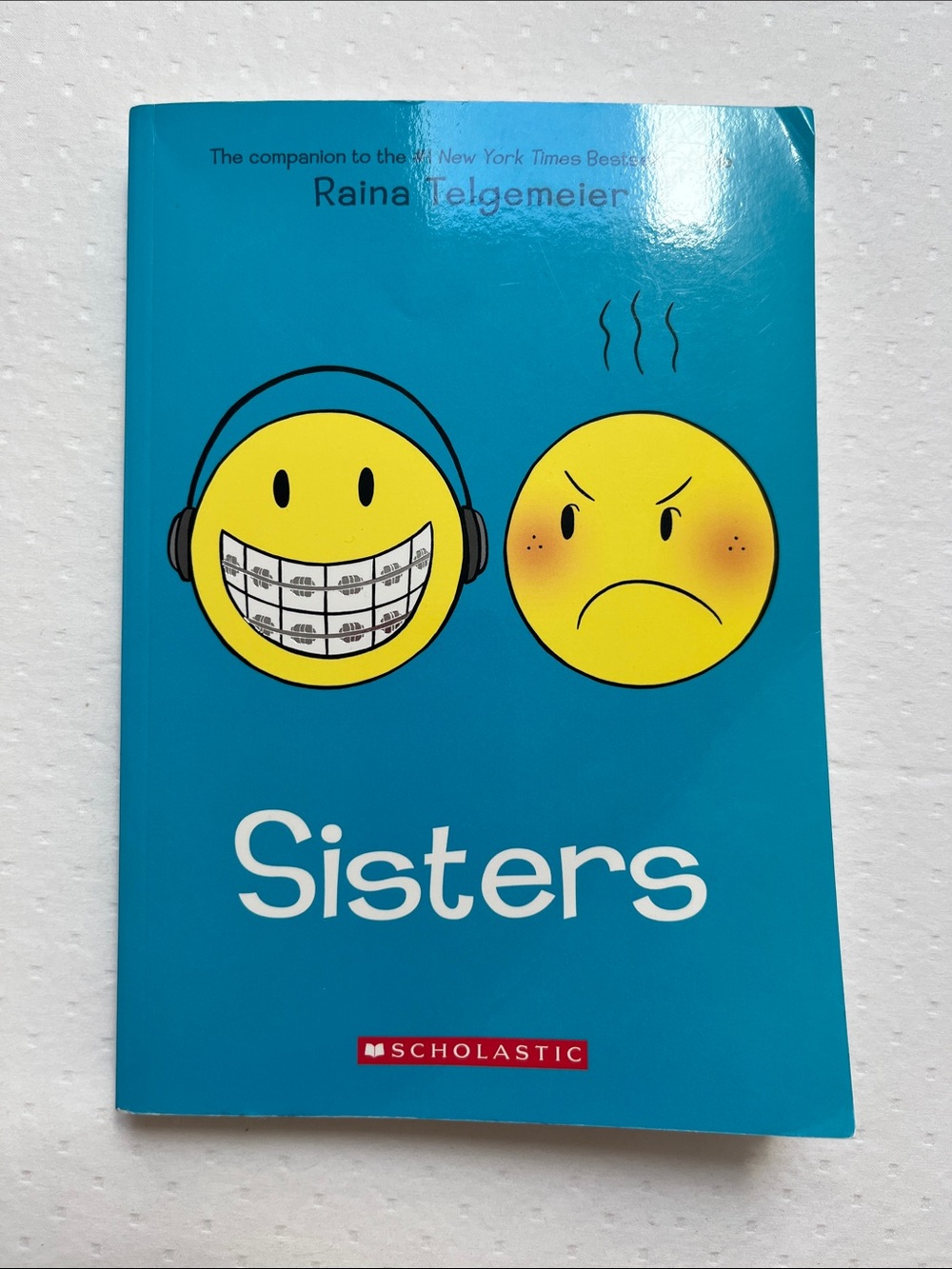 Raina Telgemeier Sisters Graphic Novel Scholastic Paperback Book